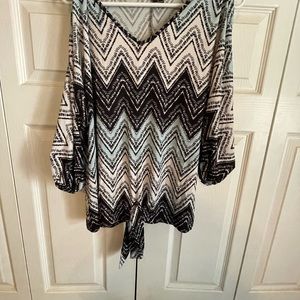 Cut out sleeve women’s blouse